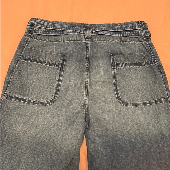 New Anthropologie Pilcro High-Rise Parachute Tie-Waist Jeans - Picture 8 of 8